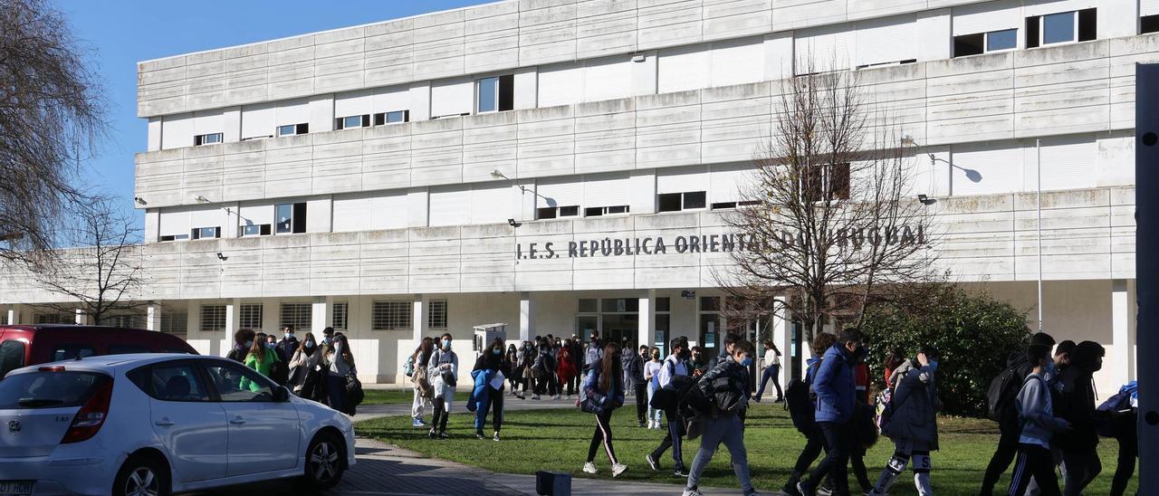 Salida de alumnos del IES República Oriental do Uruguai.