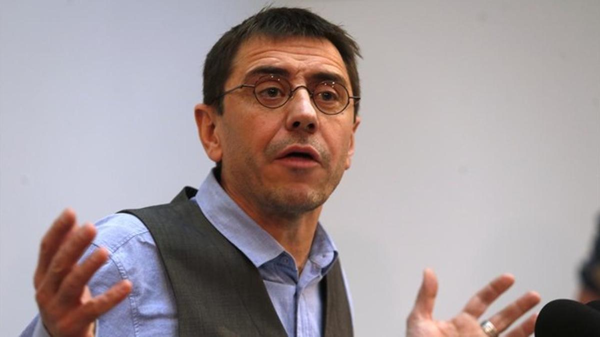 Juan Carlos Monedero, exasesor de prrograma de Podemos