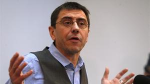 El fins ara número tres de Podem, Juan Carlos Monedero.