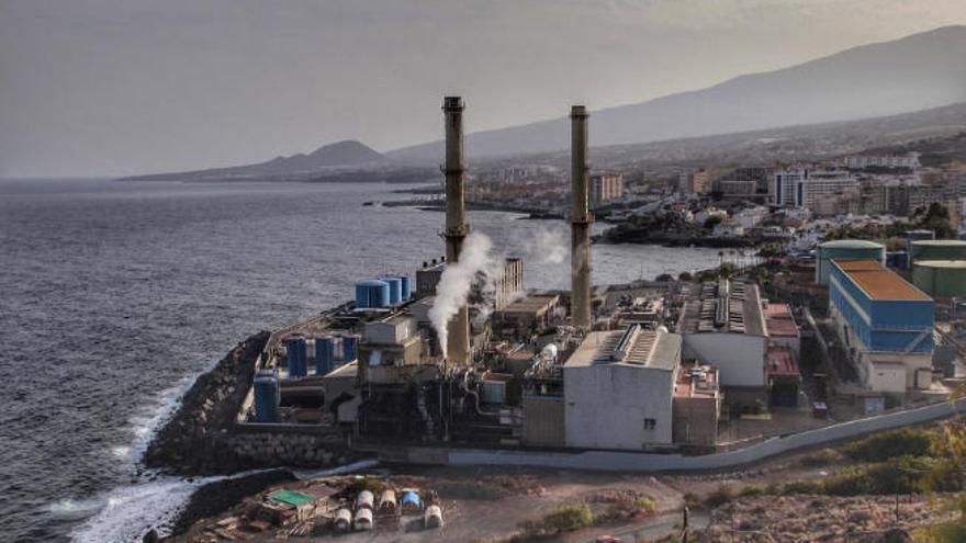 La central térmica de Las Caletillas (Candelaria).