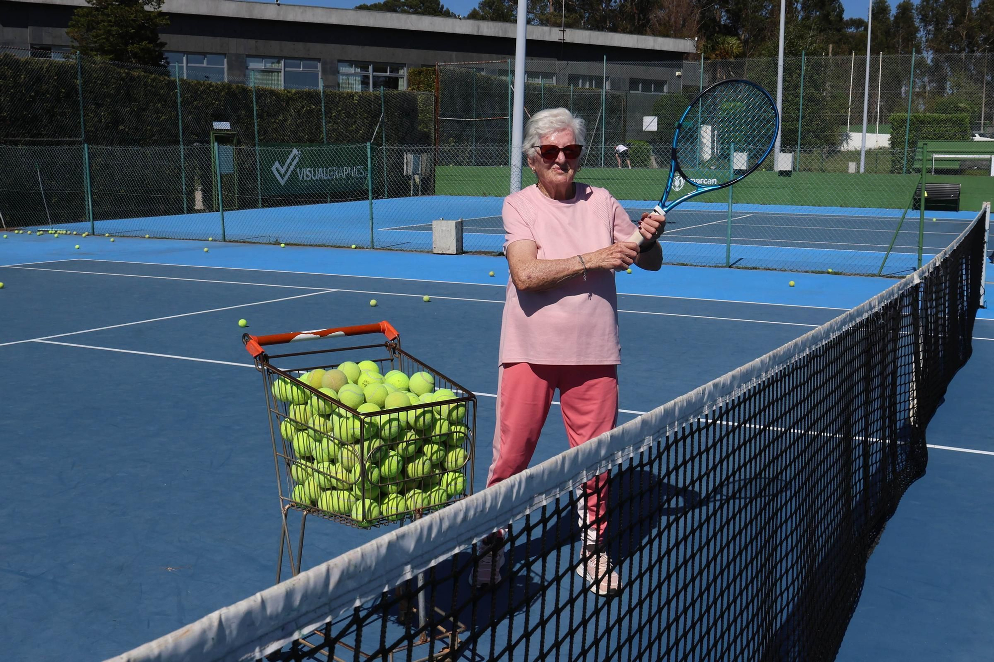El ‘match ball’ de Esther a sus 90 años: “Estoy como una rosa”