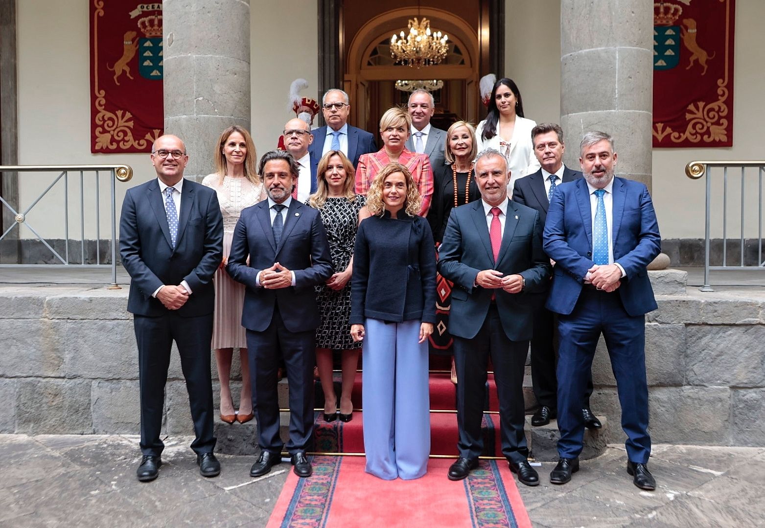 Visita de Maritxell Batet al Parlamento de Canarias