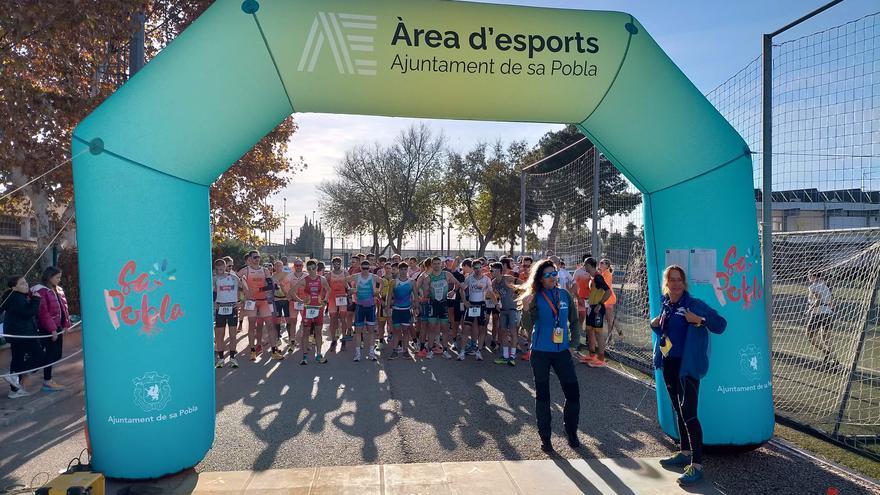 Miquel Àngel Capó y Apol·lònia Adrover ganan el Duatló de Sa Pobla