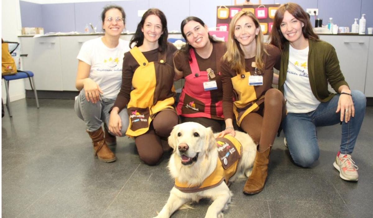 Programa de ocio asistido con animales para la mejora de la salud mental en el Clínico San Carlos.