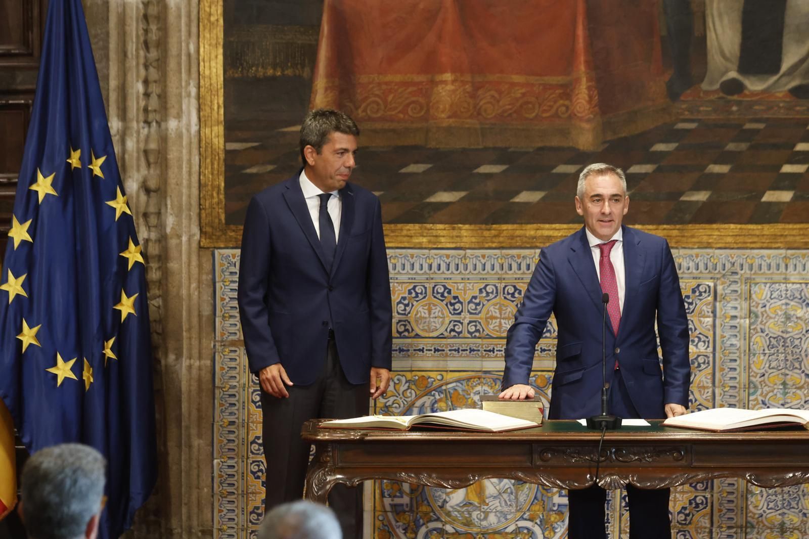Toma de posesión de los nuevos consellers de Mazón