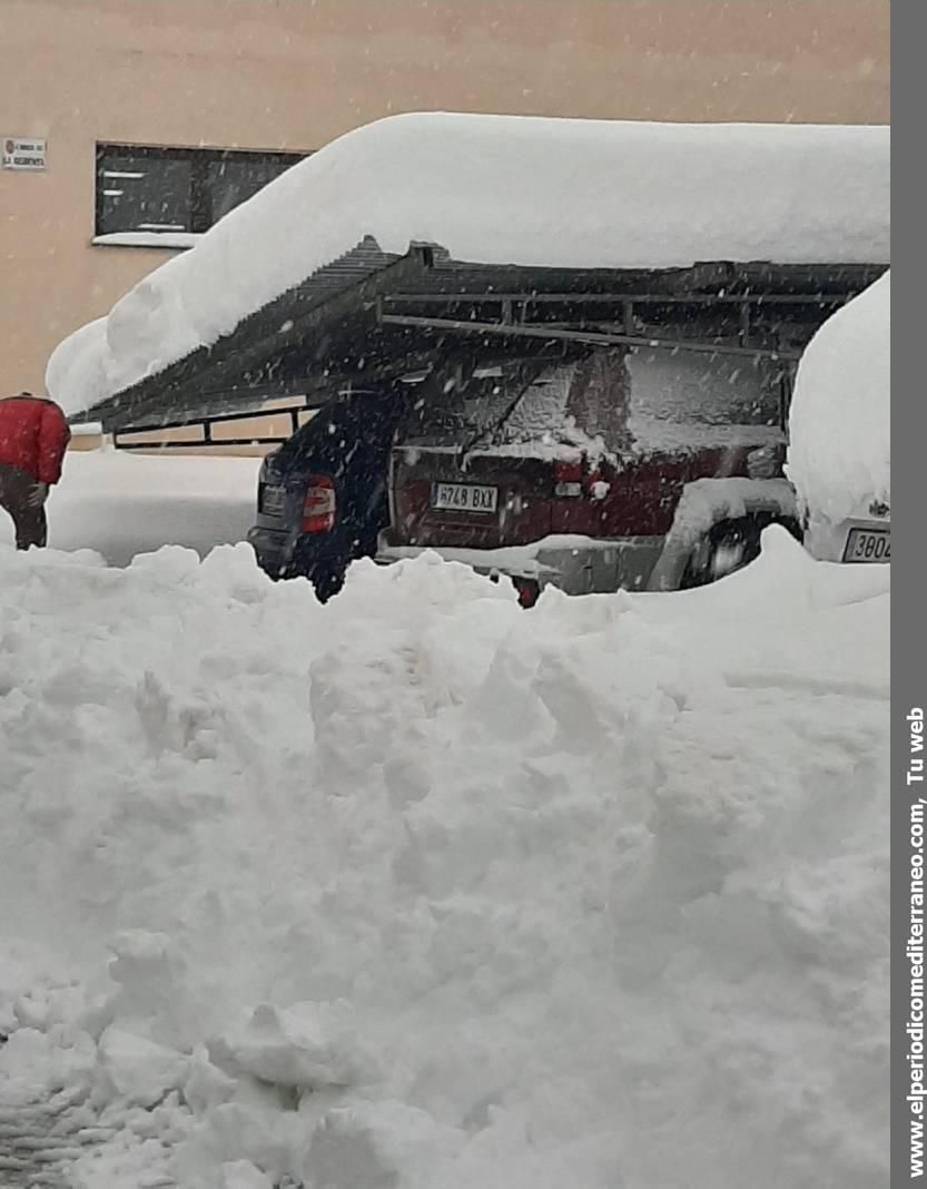 Espectaculares imágenes de las nevadas