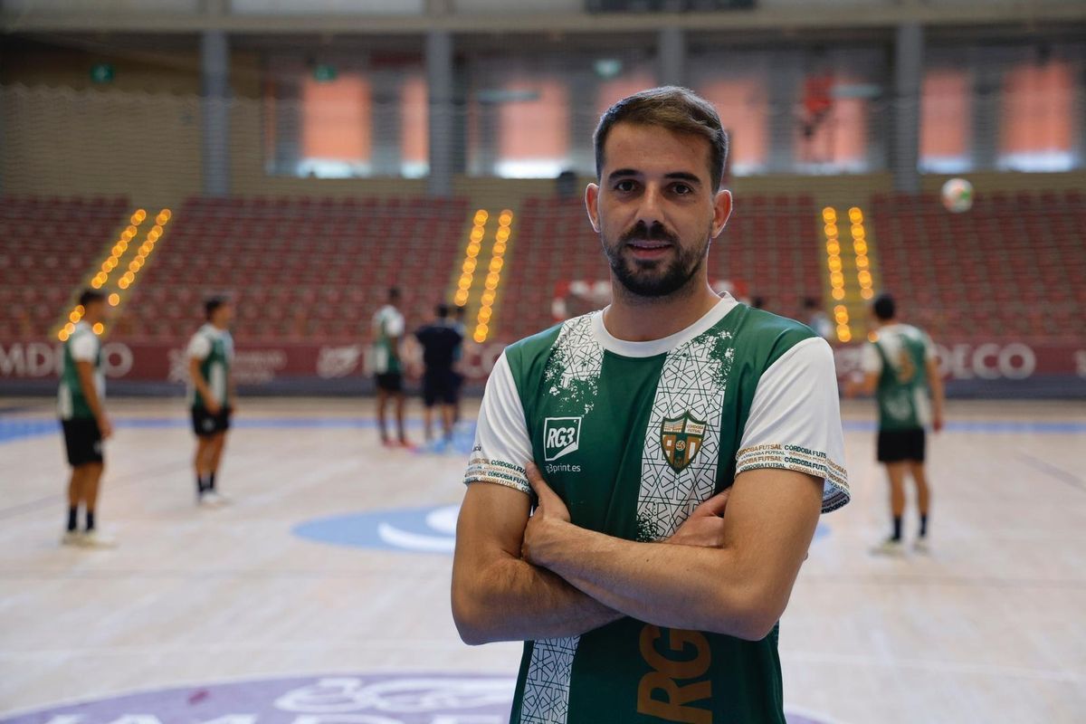 Fabio, antes de iniciar el primer entrenamiento de pretemporada,