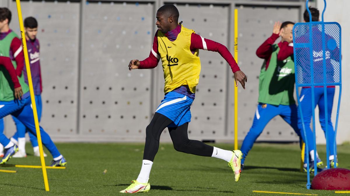 Xavi Hernández: "Hablé con Dembélé y le trasladé mi confianza"