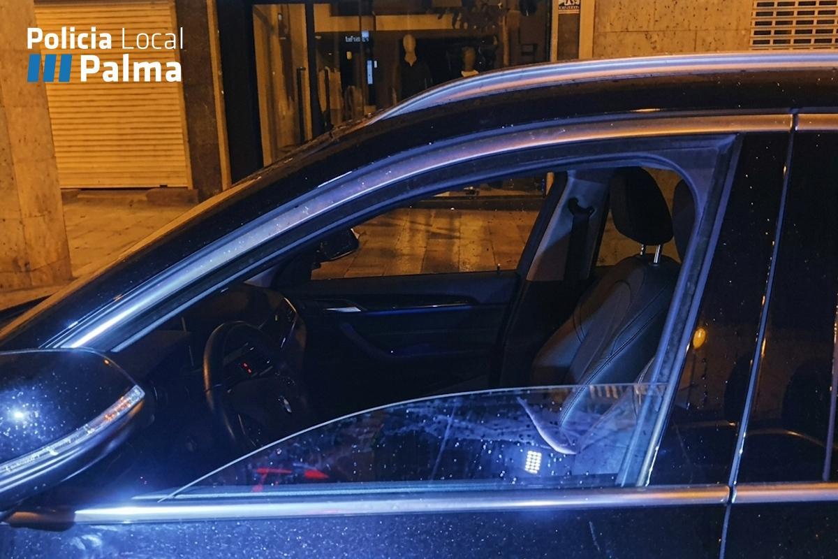 El joven reconoció haber robado objetos del interior del vehículo.