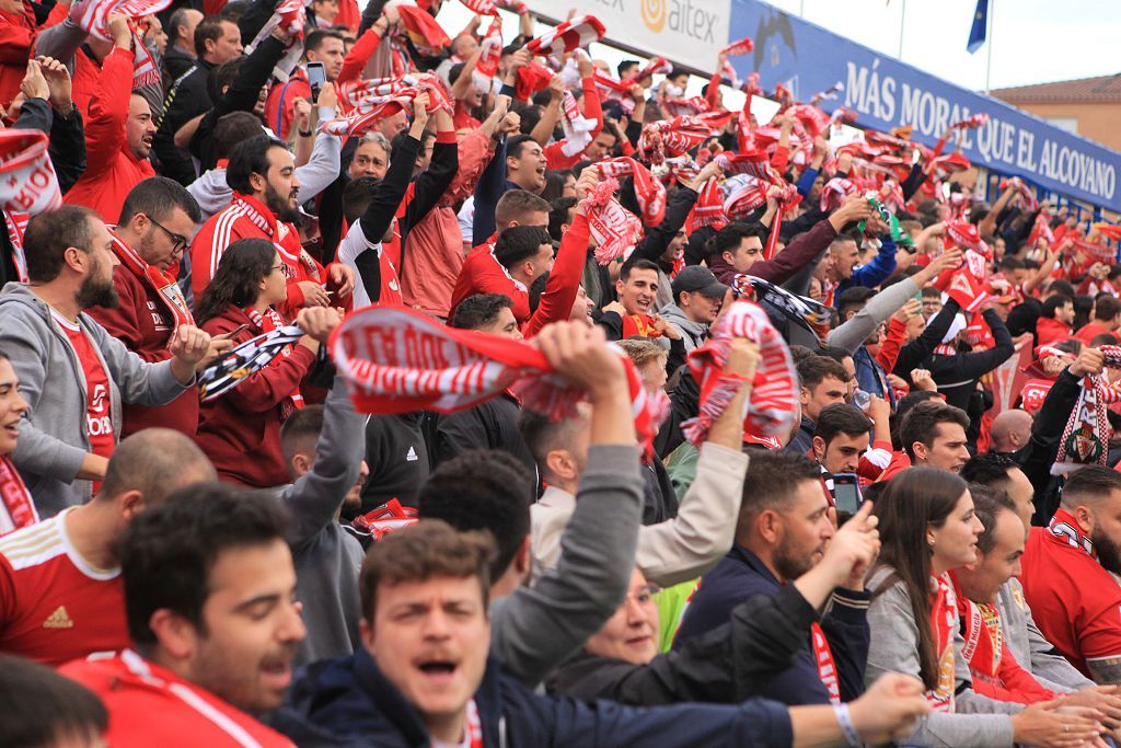 Alcoyano - Real Murcia, en imágenes