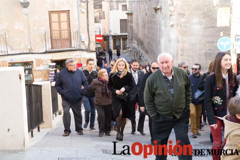 Primeros grupos Festeros, peregrinan a la Basílica