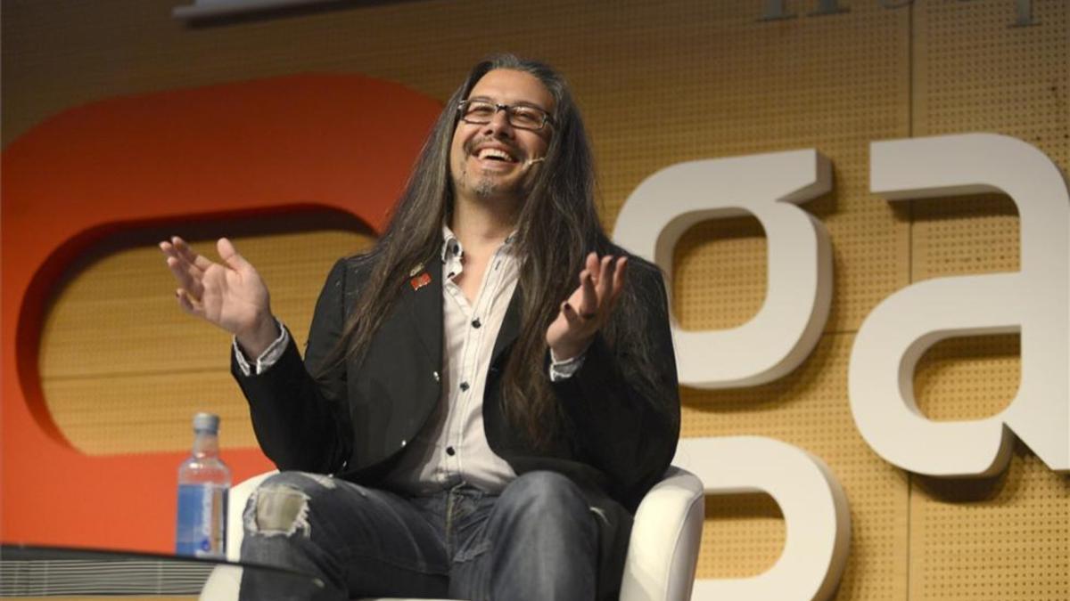 John Romero, creador de Doom, en el Gamelab de Barcelona del 2016.