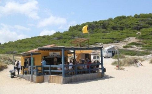 Cala Torta: letztes Bier vor Menorca