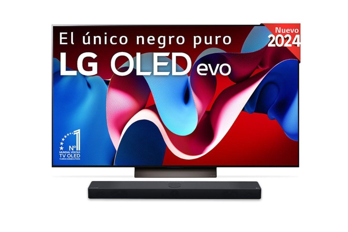 TV LG OLED evo 77 pulgadas Smart TV + Barra de sonido LG SC9S