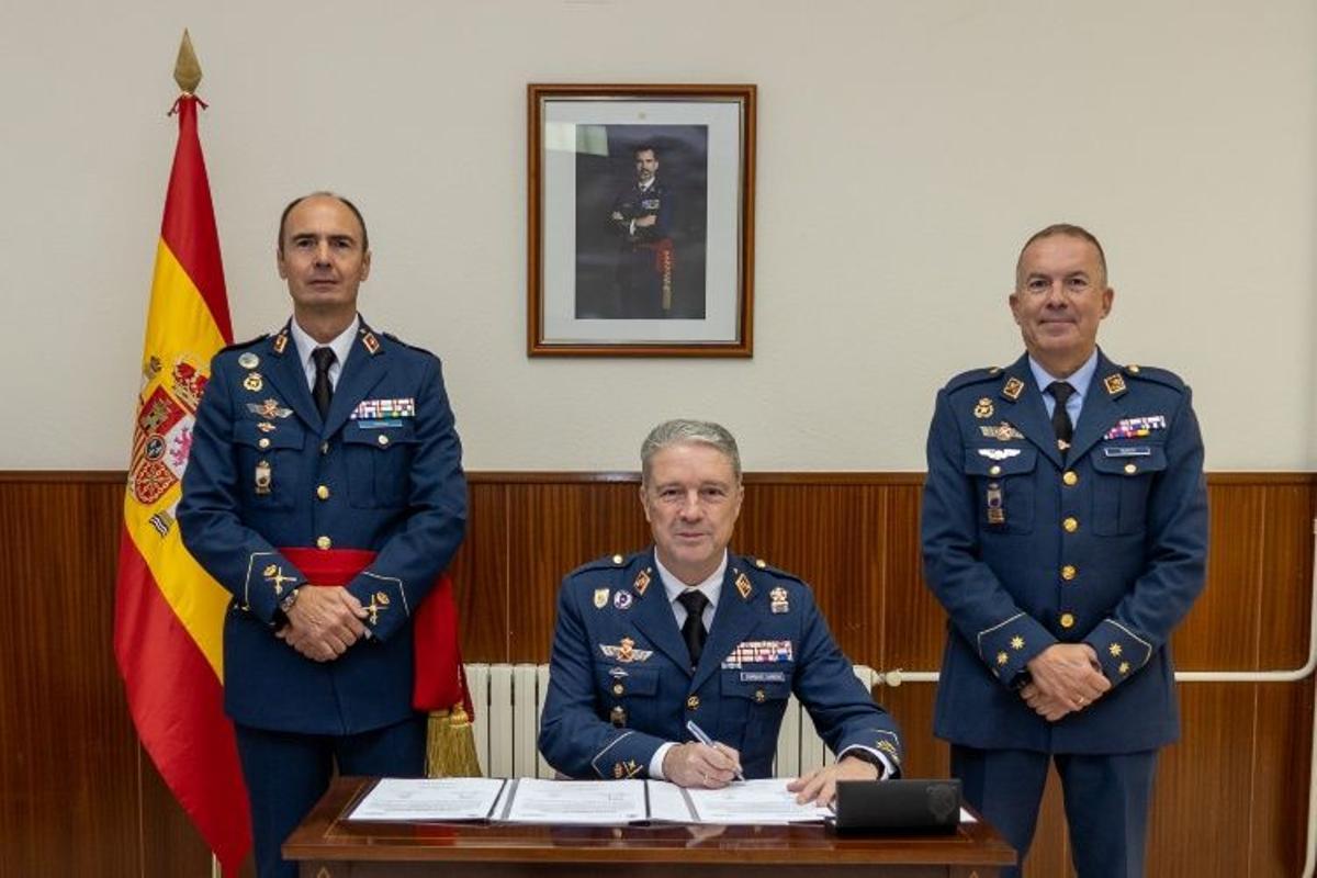 Pascual Soria en su toma de posesión en Zaragoza