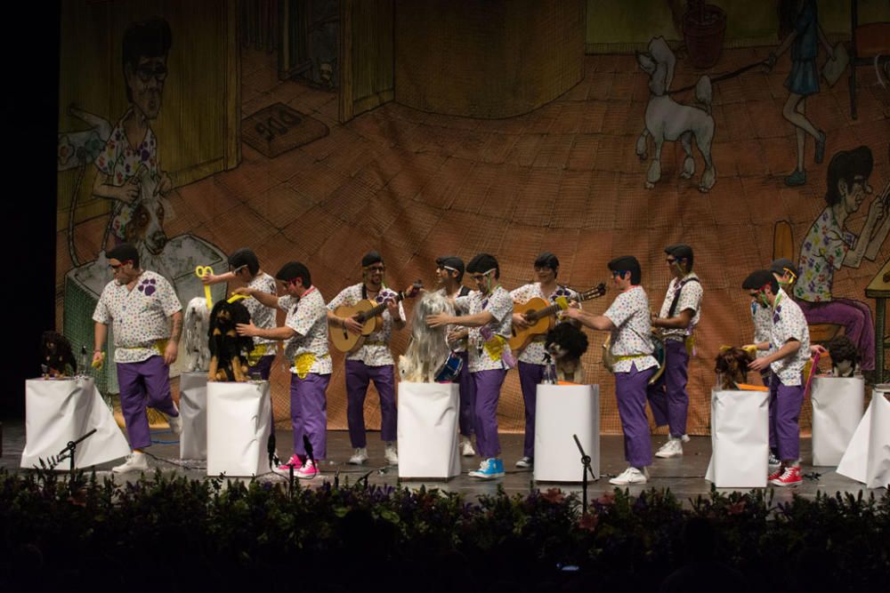 La murga 'Los duros de pelar'.