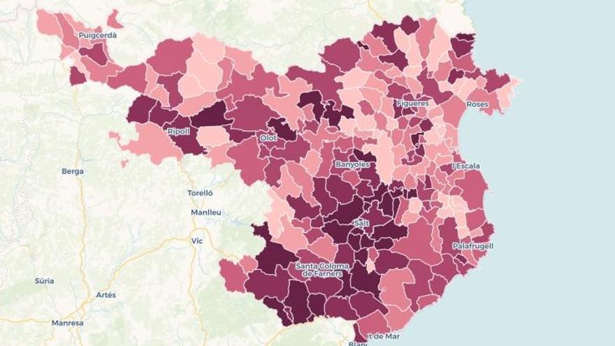 Saps quant cobren els pensionistes del teu municipi?