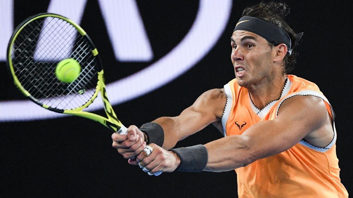 Rafael Nadal, semifinalista en Melbourne.