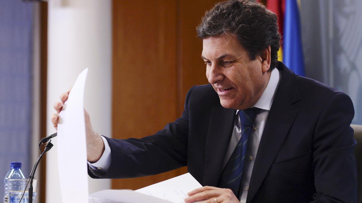 Carlos Fernández Carriedo, consejero de Economía y portavoz de la Junta