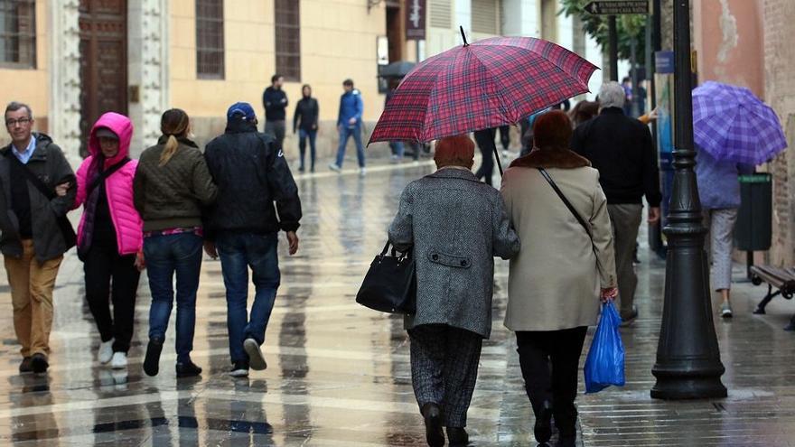 Ampliado hasta el viernes el aviso amarillo por lluvias