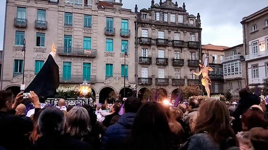 Pontevedra despide la Semana Santa 2018 con la procesión del Encuentro