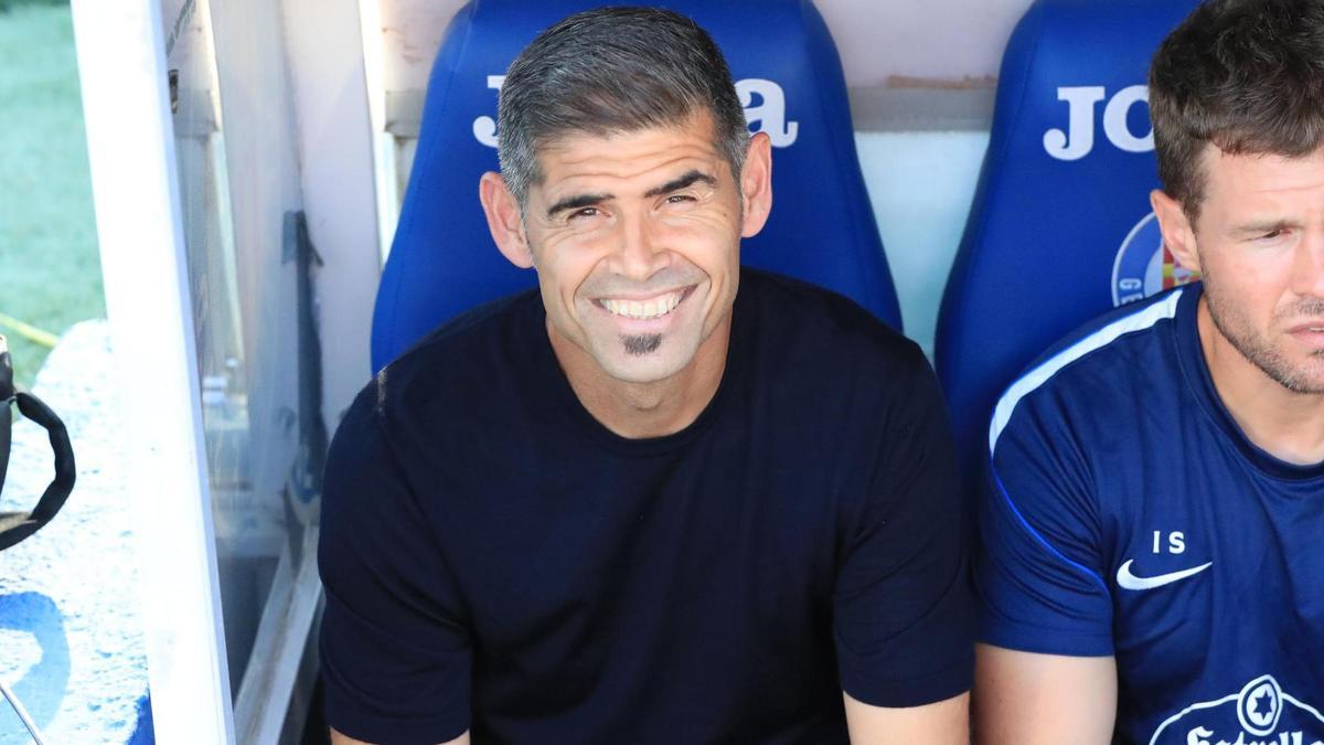 Antonio Hidalgo: «Fuimos capaces de meter al Getafe atrás y tuvimos ocasiones de todos los colores»