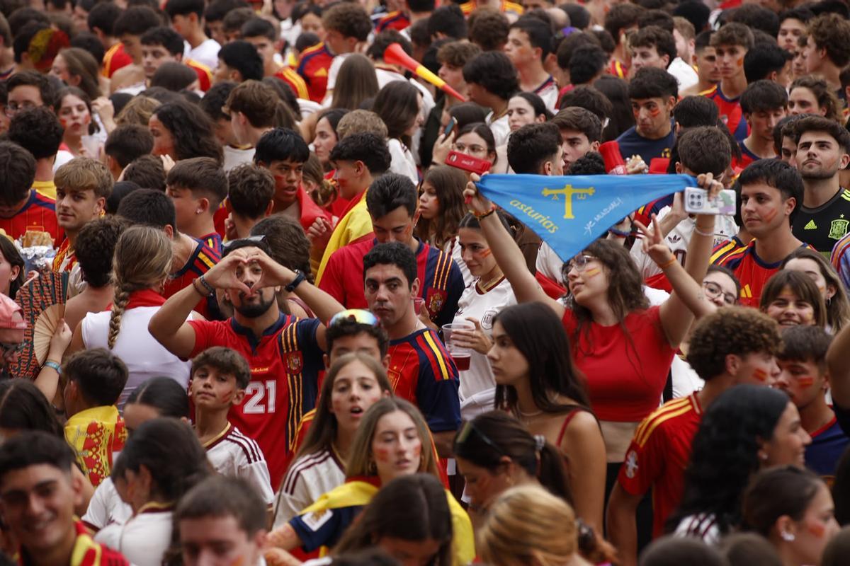 Gijón vive la final del mundial en el Hermanos Castro Gijón vive la final del mundial en el Hermanos Castro