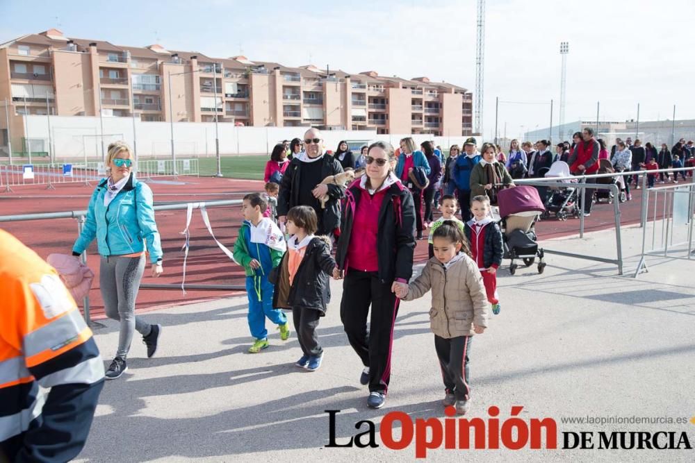 Marcha en el Día del Cáncer Infantil en Caravaca