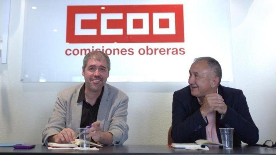 Sordo (CCOO) apela a parar escalada de tensión y abrir negociación política