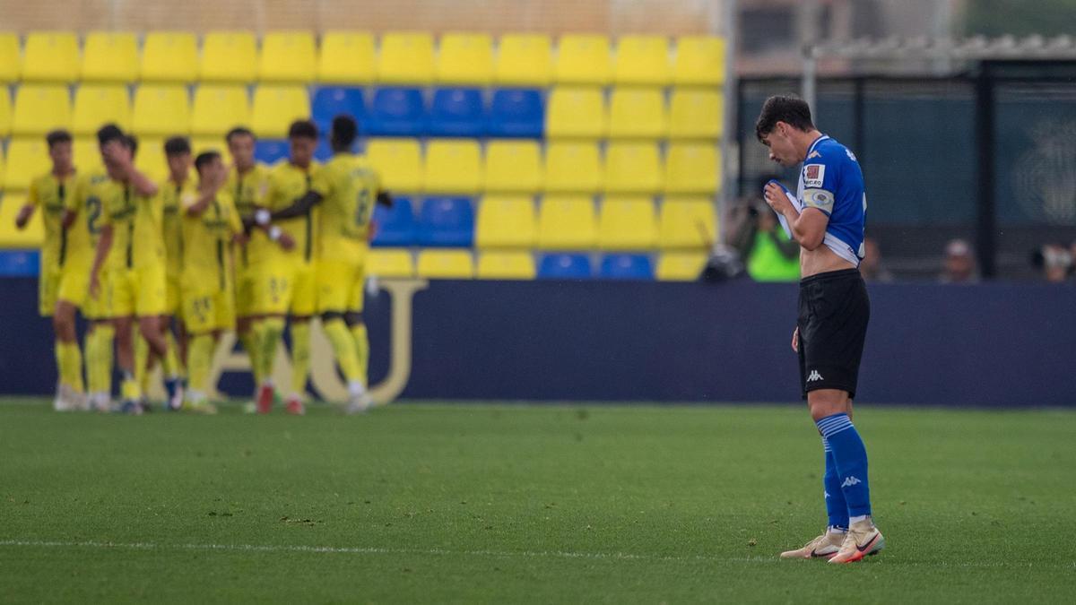 La derrota del Hércules en Villarreal, en imágenes