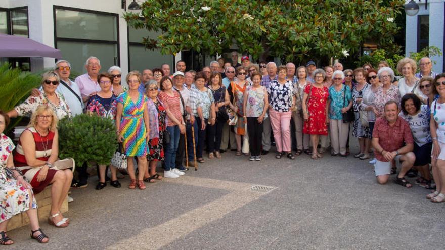 Los participantes en la excursión