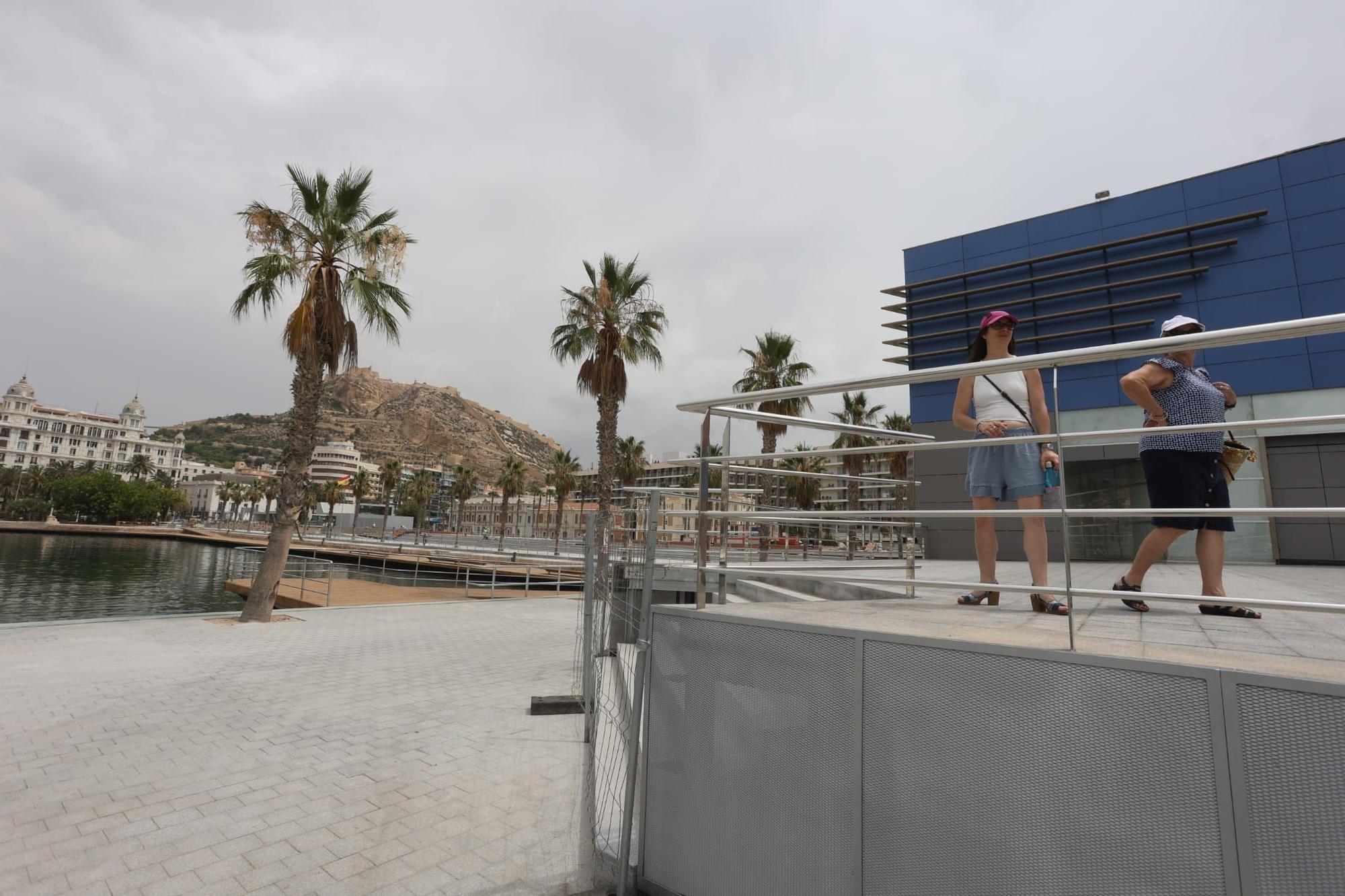 El puerto de Alicante estrena nuevo paseo