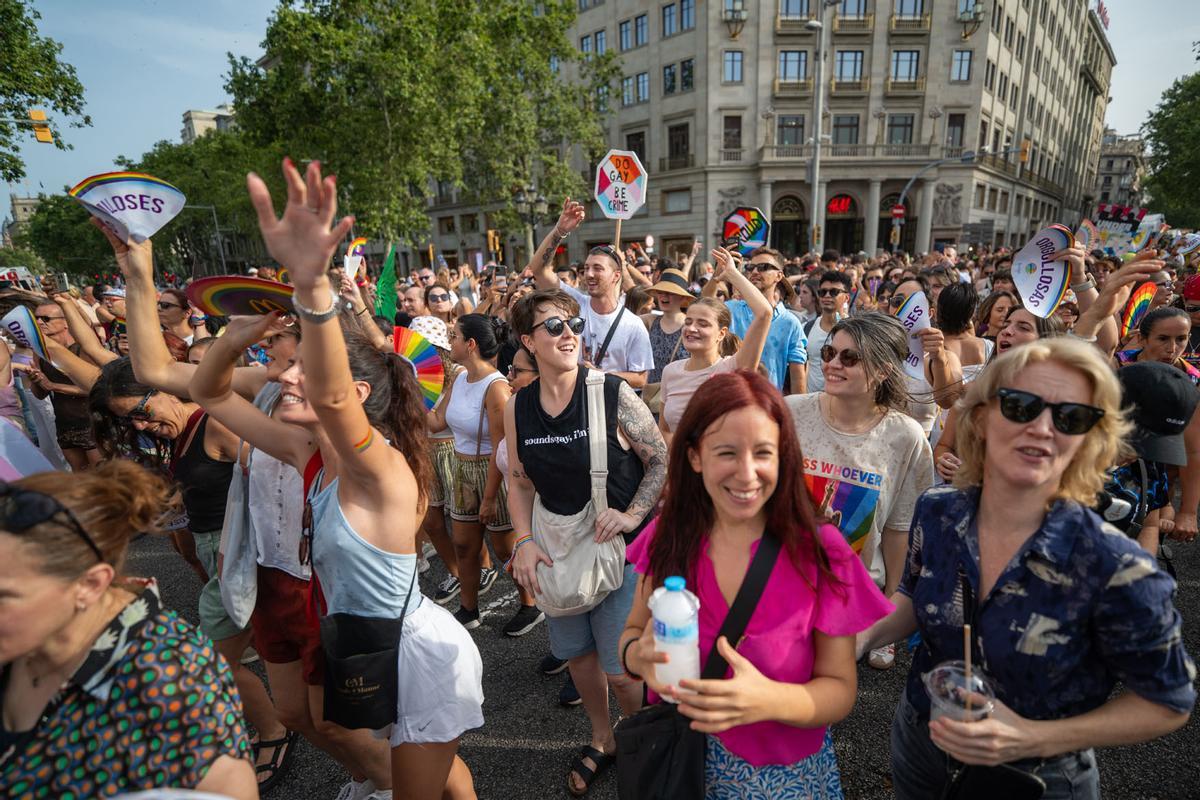 Manifestación del Pride Barcelona