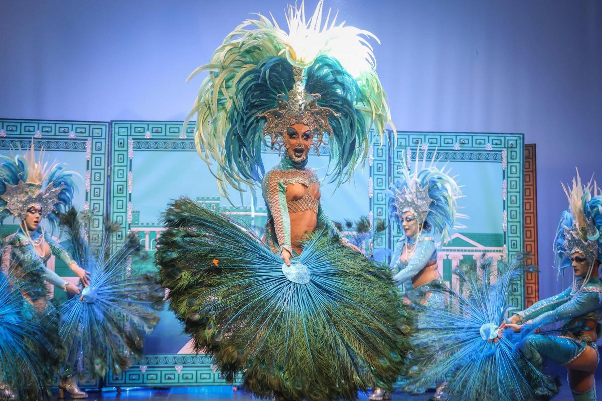 Drag Perseida, ganadora de la Gala de Drag Queen .