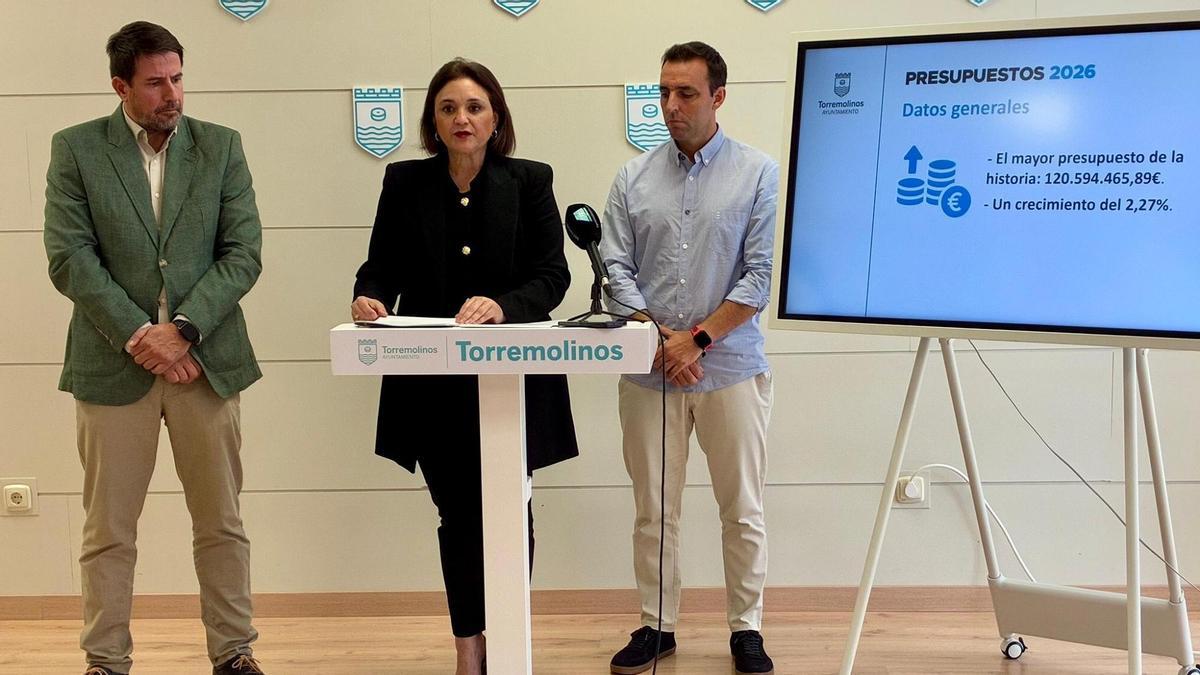 Torremolinos presenta los presupuestos pra 2026.