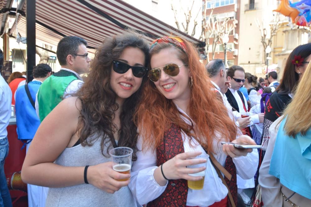 Ambiente y Photocall en la Plaza de las Flores