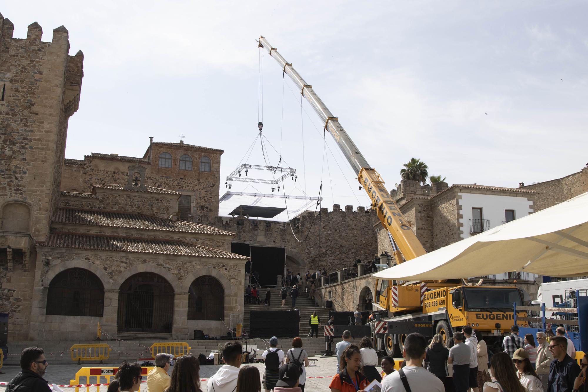 Comienza el rodaja de 'La casa del dragón' en Cáceres