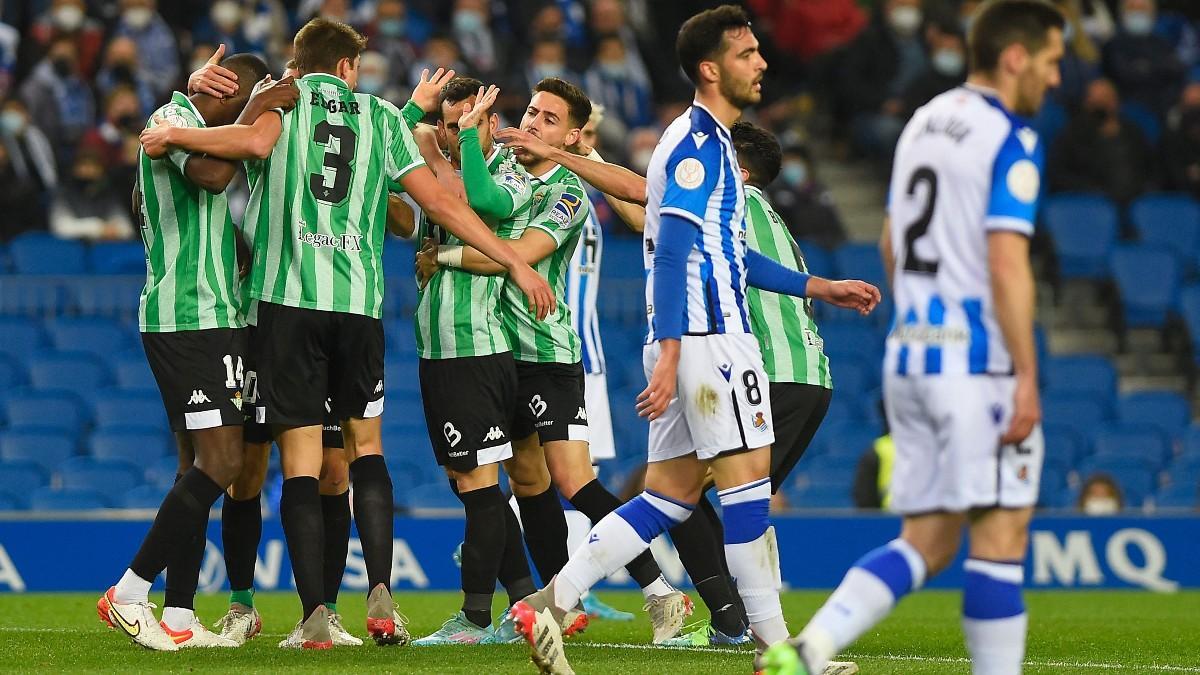 El Betis eliminó a la Real de la Copa