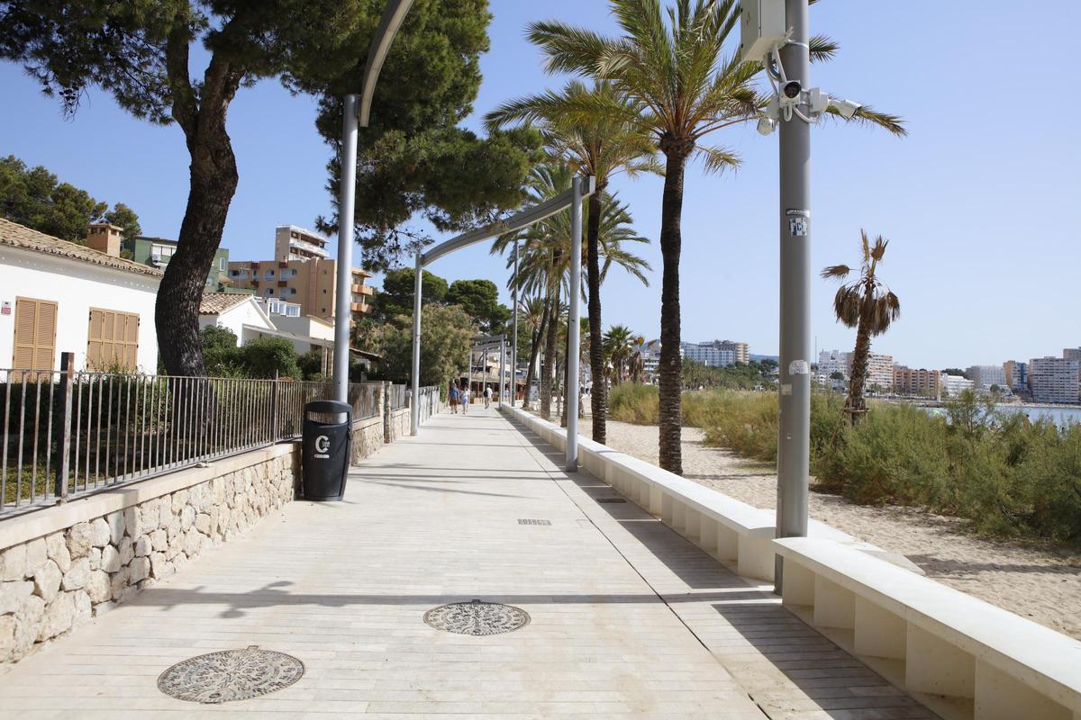 So schick ist die neue Promenade am Strand von Magaluf geworden