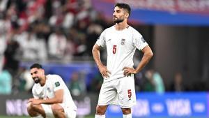 Jugadores de la selección de Irán