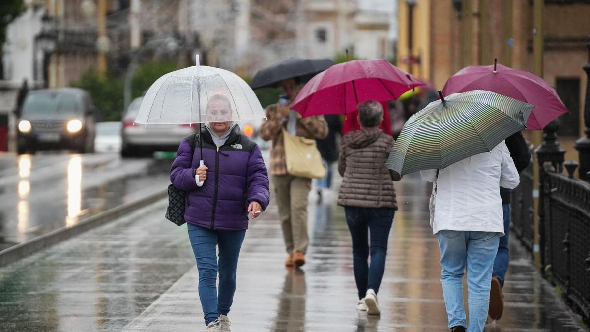 La lluvia continúa siendo protagonista este lunes