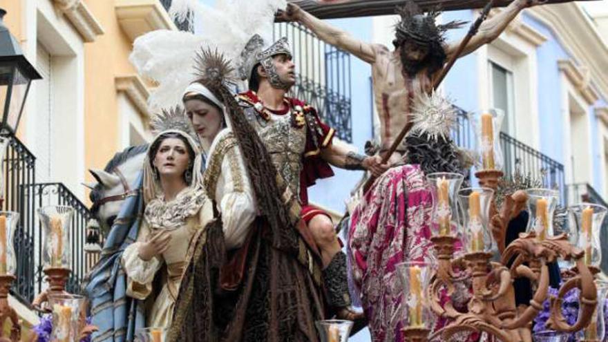 El paso de la Sagrada Lanzada saldrá en procesión el Martes Santo con una nueva imagen.