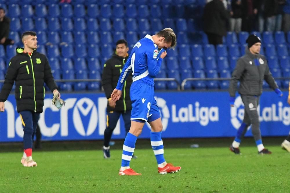 El Dépor empata en Riazor con el Alcorcón