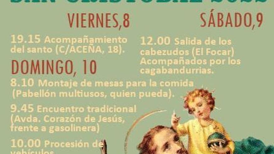 Fiestas en honor a San Cristóbal