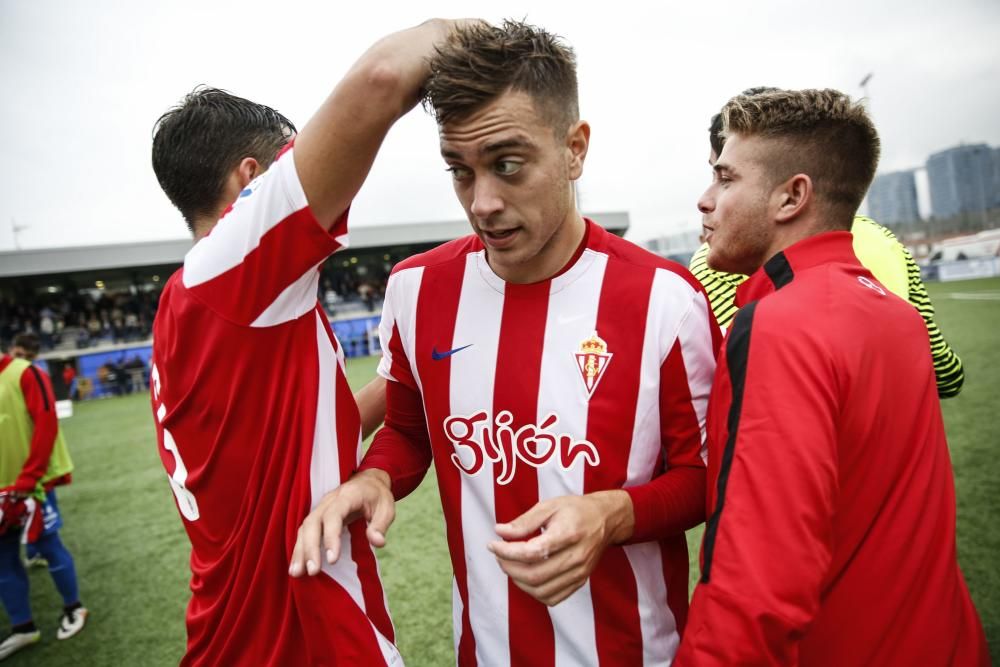 Final de la Copa Federación entre el Real Avilés y el Sporting B