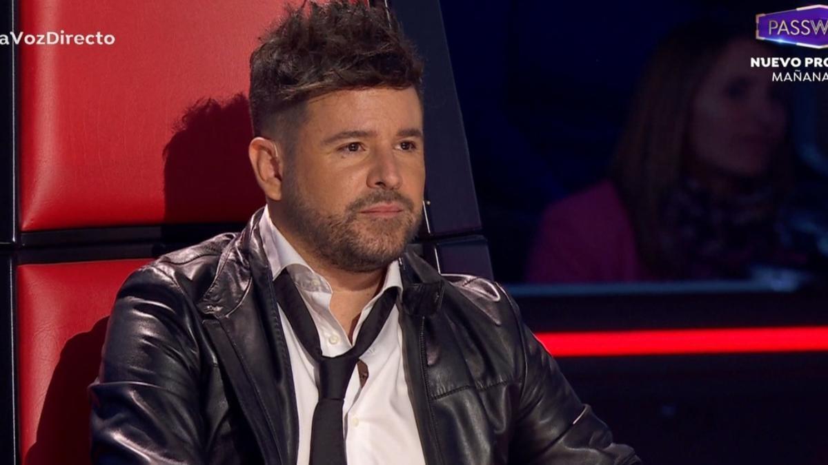 Pablo López en 'La Voz'