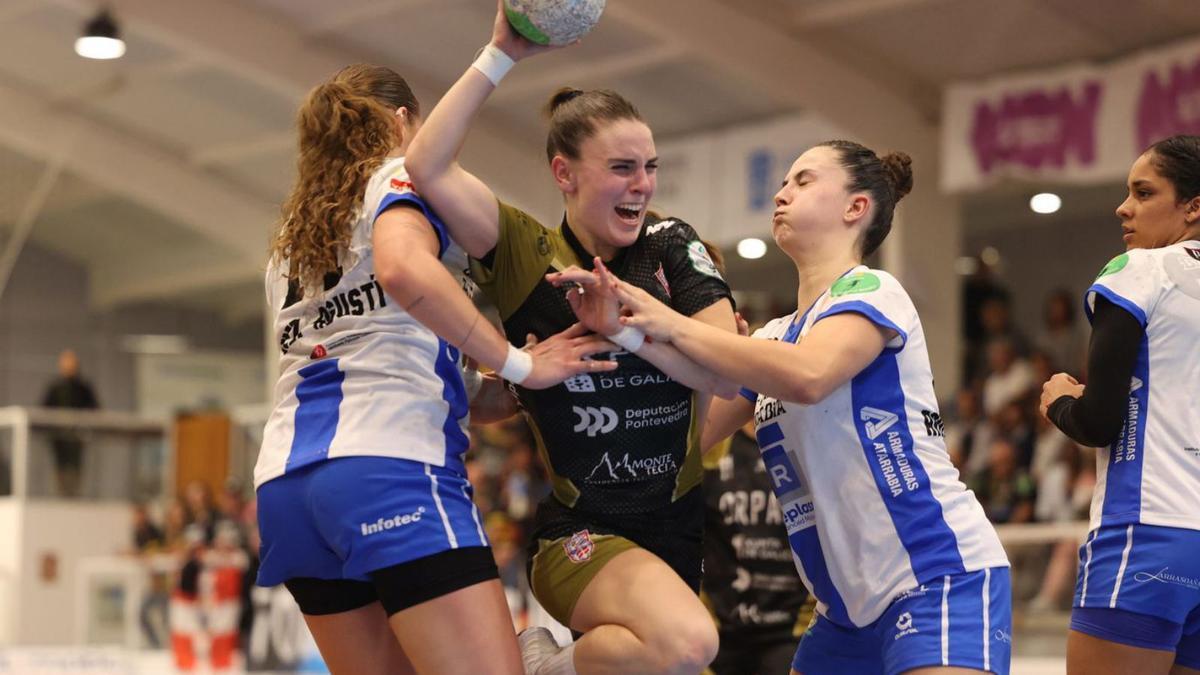 María Sancha, en el partido contra el Beti-Onak. | Tamara Alonso (SporCoeco)