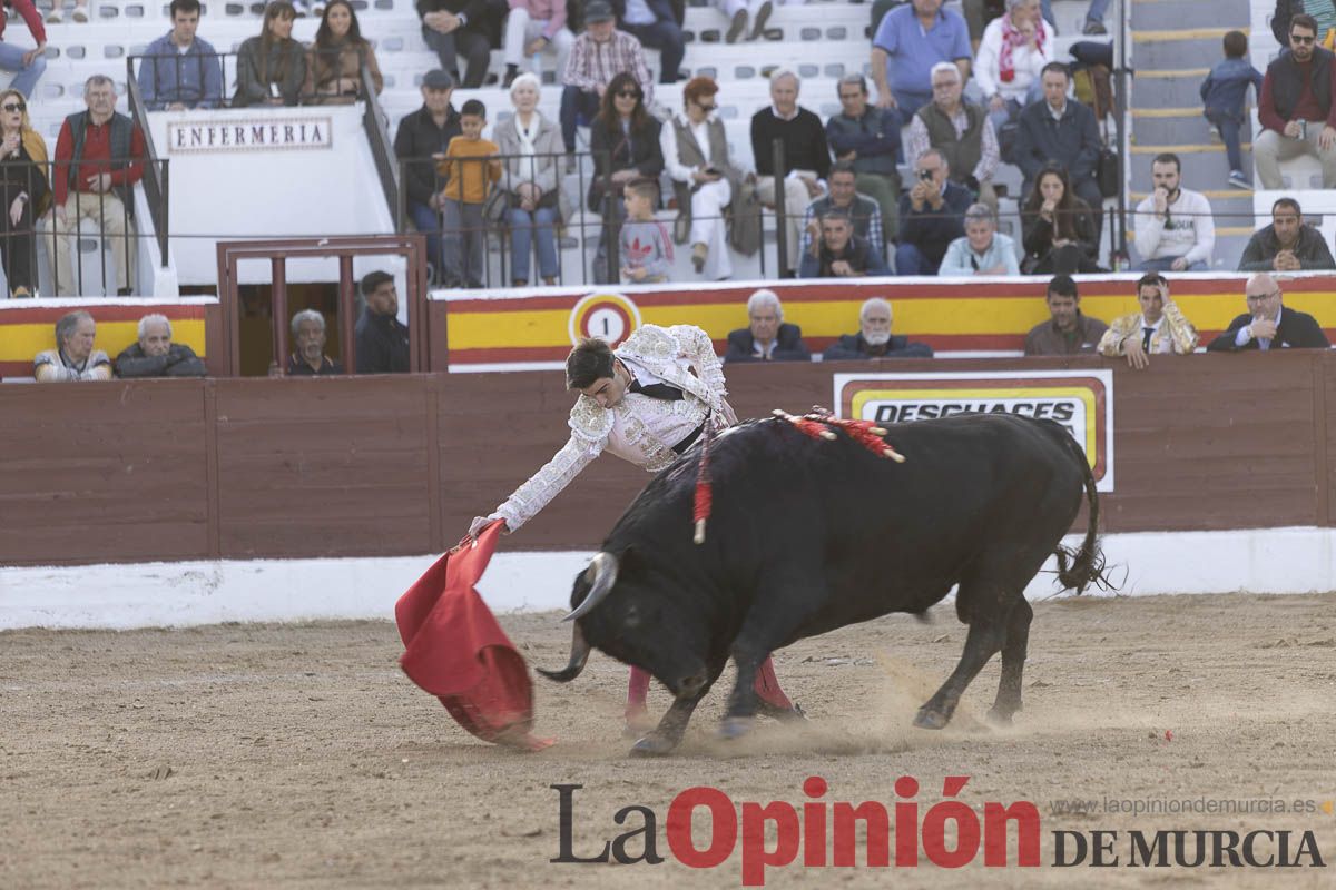 El torero de Cehegín, Antonio Puerta, en la corrida clasificatoria de la Copa Chenel de Madrid