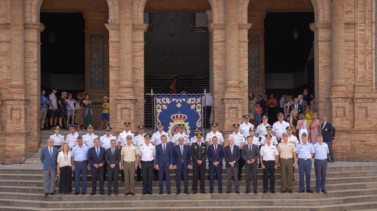 Toma de posesión del nuevo jefe de la Poilicía Nacional en Sevilla