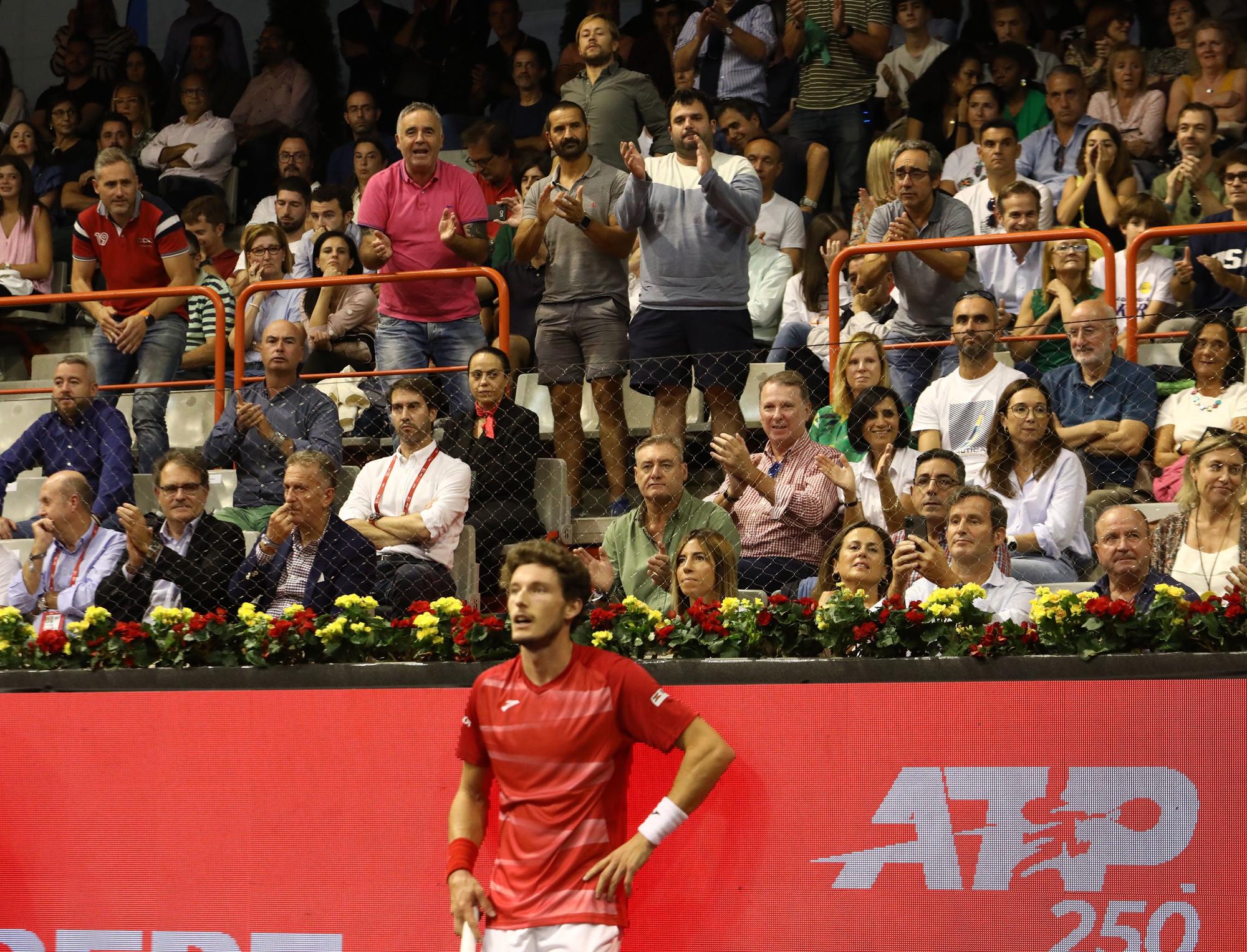 El partido entre Pablo Carreño y Arthur Rinderknech en el Gijón Open